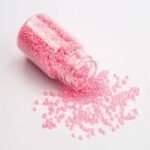 Premium Pink Micro Cut Beads for Aari & Embroidery Work – 100 g - Image 2