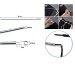 Stainless Steel Flexible Spring Drawstring Threading Tool | Bendable Multi-Purpose Elastic & Rope Threader for Sewing, Tailoring & Craft Work - Image 3