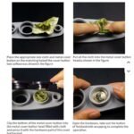 Fabric Button Making Tool Set with Bases | DIY Covered Button Maker Kit for Sewing & Tailoring - Image 3