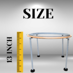 18 Inch Aari Work Stand with Frame | Adjustable Wooden Embroidery Stand - Image 4