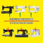 Narrow Roller Presser Foot | High Shank Industrial Foot - Image 4