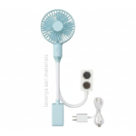 Sewing Machine Magnetic USB Charging Fan | Portable Mini Cooling Fan with Flexible Neck for Tailoring & Embroidery Work
