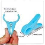 Professional Saree Pre-Pleating Clips (Pack of 3) – Large Size Heavy-Duty Pegs for Draping & Holding Pleats – Multicolour Fabric Clamps for Easy Saree Styling - Image 2