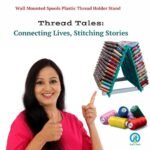 392 Spool Thread Holder Rack | Wall Hanging Thread Organizer for Sewing - Image 4