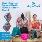 392 Spool Thread Holder Rack | Wall Hanging Thread Organizer for Sewing - Image 3