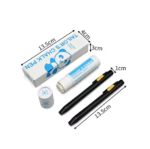 Panda Disappearing Fabric Marker Pen with 20 Refills | Tailor Chalk Pen for Sewing - Image 4