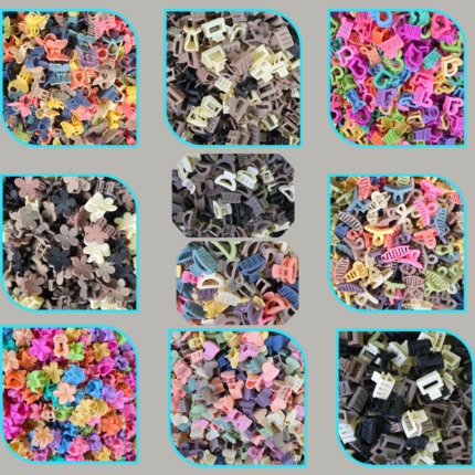 Small Korean hair clip base combo pack 11 dozen for DIY hair accessory making