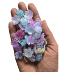 Multi Colour Flower Petal Shells Pack 25g | Decorative Craft & Jewellery Making