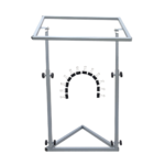 24x16 Rectangle Height Adjustable Aari Work Stand with Clips - Image 4