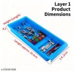 Universal Double Layer Storage Box for Sewing Tools | Presser Feet Organizer - Image 4