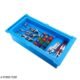 Double layer storage box for sewing tools presser feet and accessories organizer