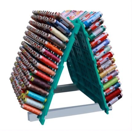 392 spool thread holder rack wall hanging organizer for sewing embroidery threads