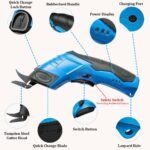 Cordless Electric Cloth Cutting Scissors | 10000 RPM, 2 Blades, 2000mAh Battery - Image 2