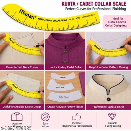 collar scale set for tailoring – view 2 – Lavanya's Mart