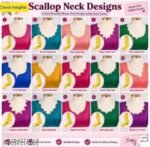 Neck Design Stencil Kit 15 Pcs for Blouse & Kurti – view 3 – Lavanya's Mart
