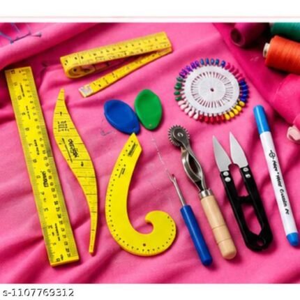 Sewing Kit 12 Pcs with Storage Box – Tailoring Tools – Lavanya's Mart