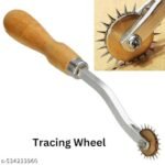 Tracing Wheel for Sewing – Stainless Steel Pattern Marker – view 2 – Lavanya's Mart