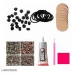 Hair Band Making Kit – DIY Bands, MDF Base & Kundan Stones – Lavanya's Mart