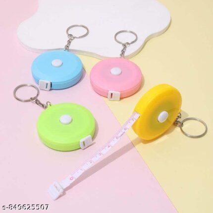 1.5 metre tailoring measuring tape with keychain – view 2 – Lavanya's Mart