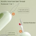 2-in-1 needle threader and seam ripper – view 3 – Lavanya's Mart