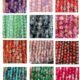 crackle glass beads 8mm for jewellery making – Lavanya's Mart